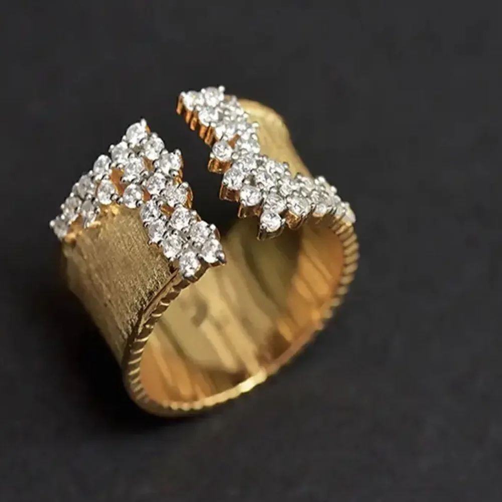 Bohemian gold ring N119